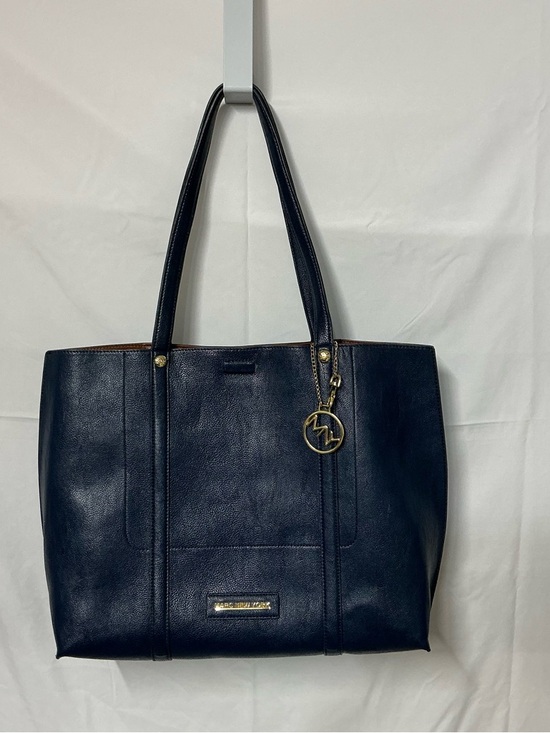 Marc By Marc Jacobs Handbags - Marc New York Navy Leather Tote with Gold Charm